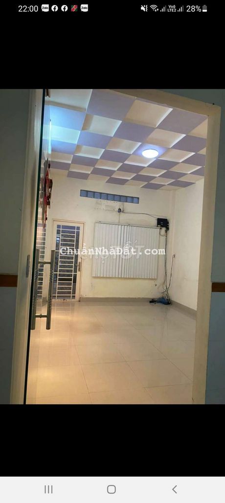 Nhà mới 4 tấm 1/ Lý Thánh Tông, 4*20, hẻm 8m thông