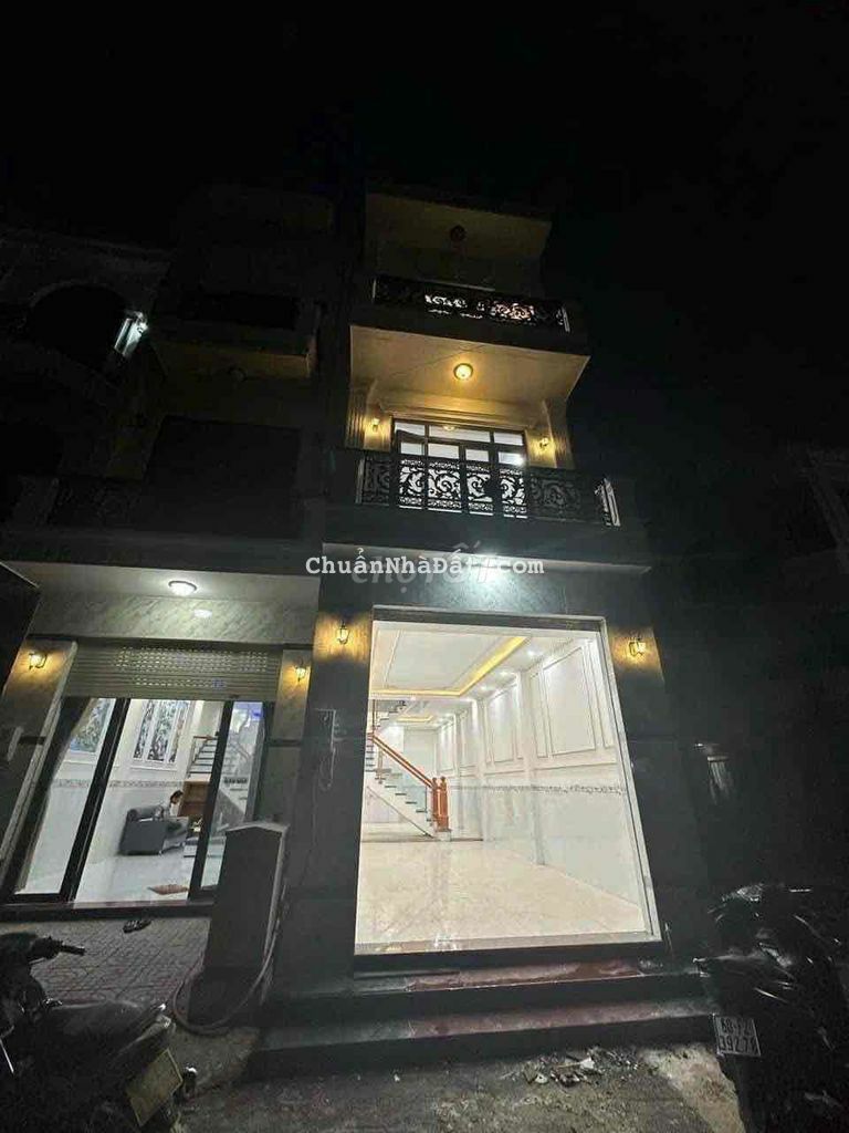 cho thue nhà nguyen căn 1 trệt 2 lầu 4 p ngủ nhà mới xây