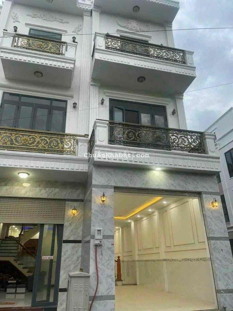 cho thue nhà nguyen căn 1 trệt 2 lầu 4 p ngủ nhà mới xây