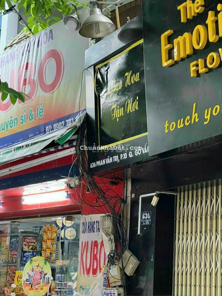 ⚠️ Cho thuê nhà mặt tiền Phan Văn Trị, Phường 10, Gò Vấp (3 lầu 5x14)