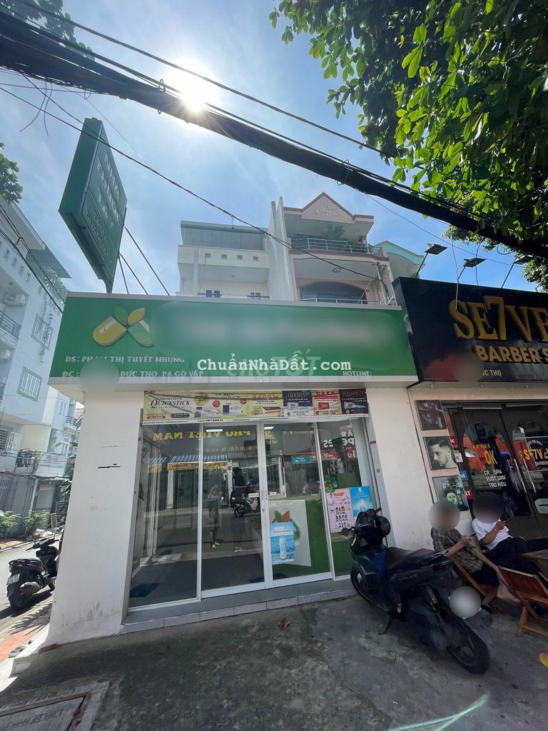 NHÀ 1 LẦU MẶT TIỀN K.DOANH CỰC KÌ SẦM UẤT LÊ ĐỨC THỌ KẾ CHỢ CĂN CỨ