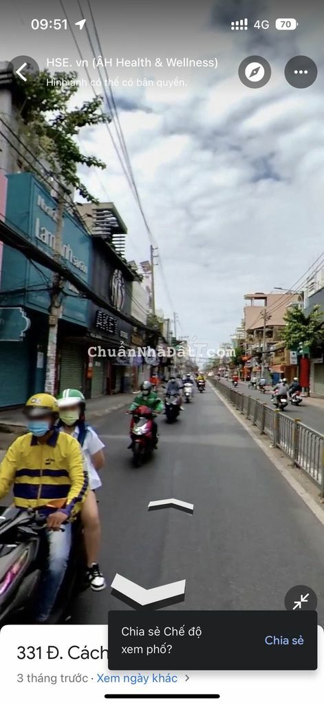 Mặt tiền đường kinh doanh CMT8 - CLB Lan Anh, 4x16m, 3 lầu, 200m2 Mặt tiền đường kinh doanh CMT8 - CLB Lan Anh, 4x16m, 3 lầu, 200m2