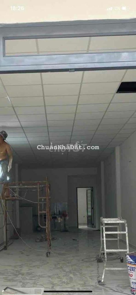 nhà mặt tiền 100m2 4*24 tiện kinh doanh mua bán