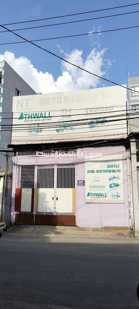 Kho xưởng mặt tiền đường Tân Thới Nhất 1B. 370m2. Giá 28 triệu