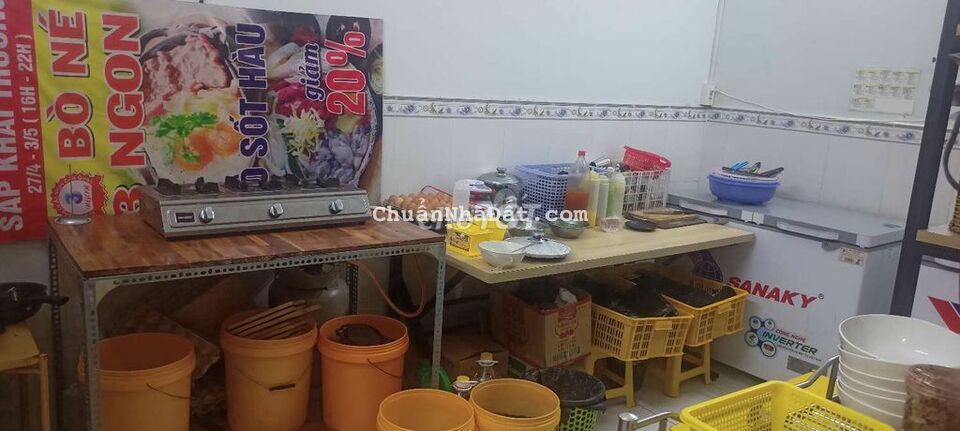 Nhà MTKD Phố Ẩm Thực 4x20 | Trệt  | 1PN - 1WC