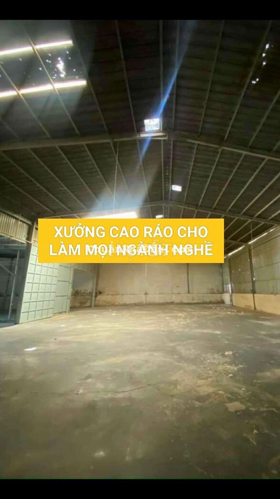 Cho thuê xưởng Thuận Giao _ Thuận An _ BD