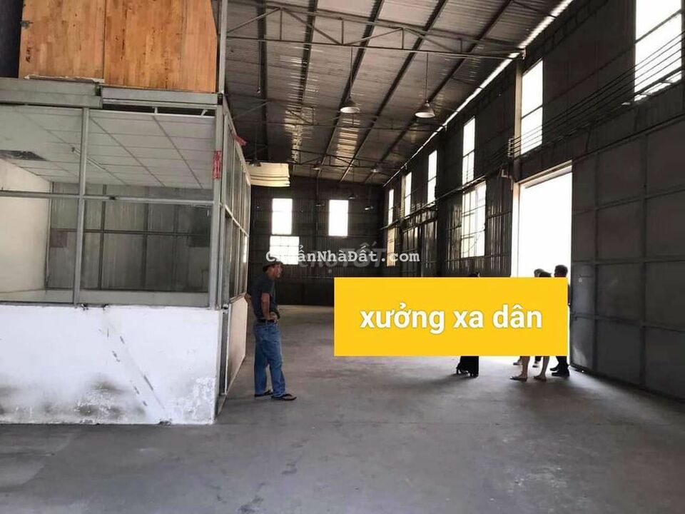 Cho thuê xưởng An Phú xa dân có điện hạ bình