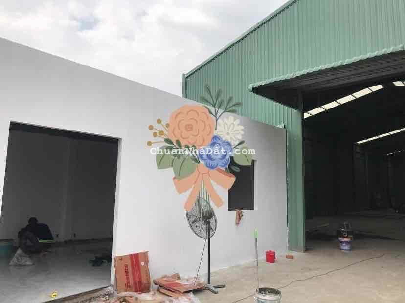 cho thuê 650m2 Xưởng gần chợ phú phong - Thuận An BD
