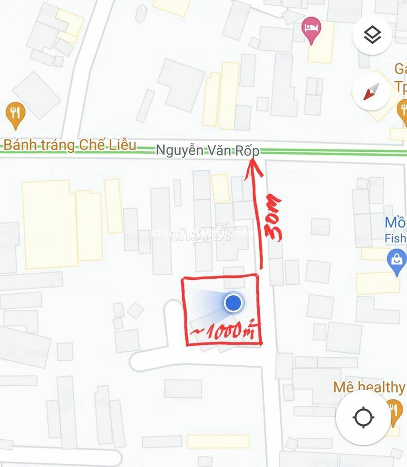 🚩CẦN CHO THUÊ GẦN 1000M2 ĐẤT, HẺM 8 NGUYỄN VĂN RỐP, PHƯỜNG 4